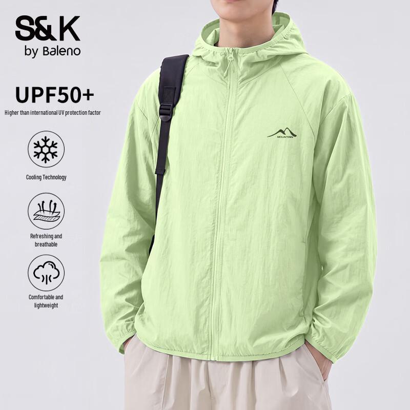 Baleno Men's UPF50+ Cooling Sun Protection Hoodie