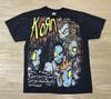 KORN Vintage 1999 AGRESSIVELY PSYCHOTIC ISSUES T Shirt L Unisex T-Shirt