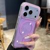 Jelly Glitter For Magsafe Wireless Charging Case For iPhone 17 Air 16 15 14 13 Pro Max Magnetic Shockproof Transparent TPU Cover
