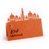 10/20/30pcs Eid Mubarak Postcards Ramadan Party Seat Card Place Cards Happy Eid Muslim Party Ramadan Kareem Table Decorations