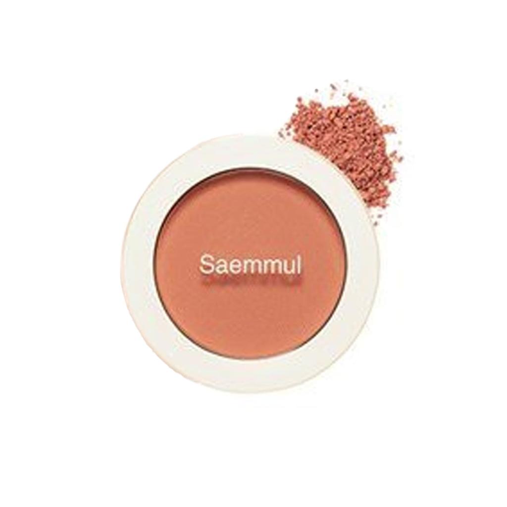 The Saem Saemmul, Single Blusher, OR04 Pumpkin Latte, 0.18oz