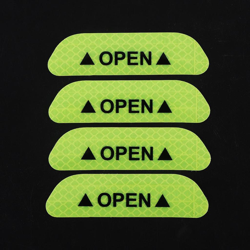 Creative Nighttime Reflective Strip for Car Doors - Safety, Anti-Collision, Anti-Scratch Warning Sticker