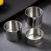 25/35/50ml Stainless Steel Measuring Cup Cylindrical Cocktail Ounce Jigger Wine Drink Measurer Bartending Bottle Bar Accessory