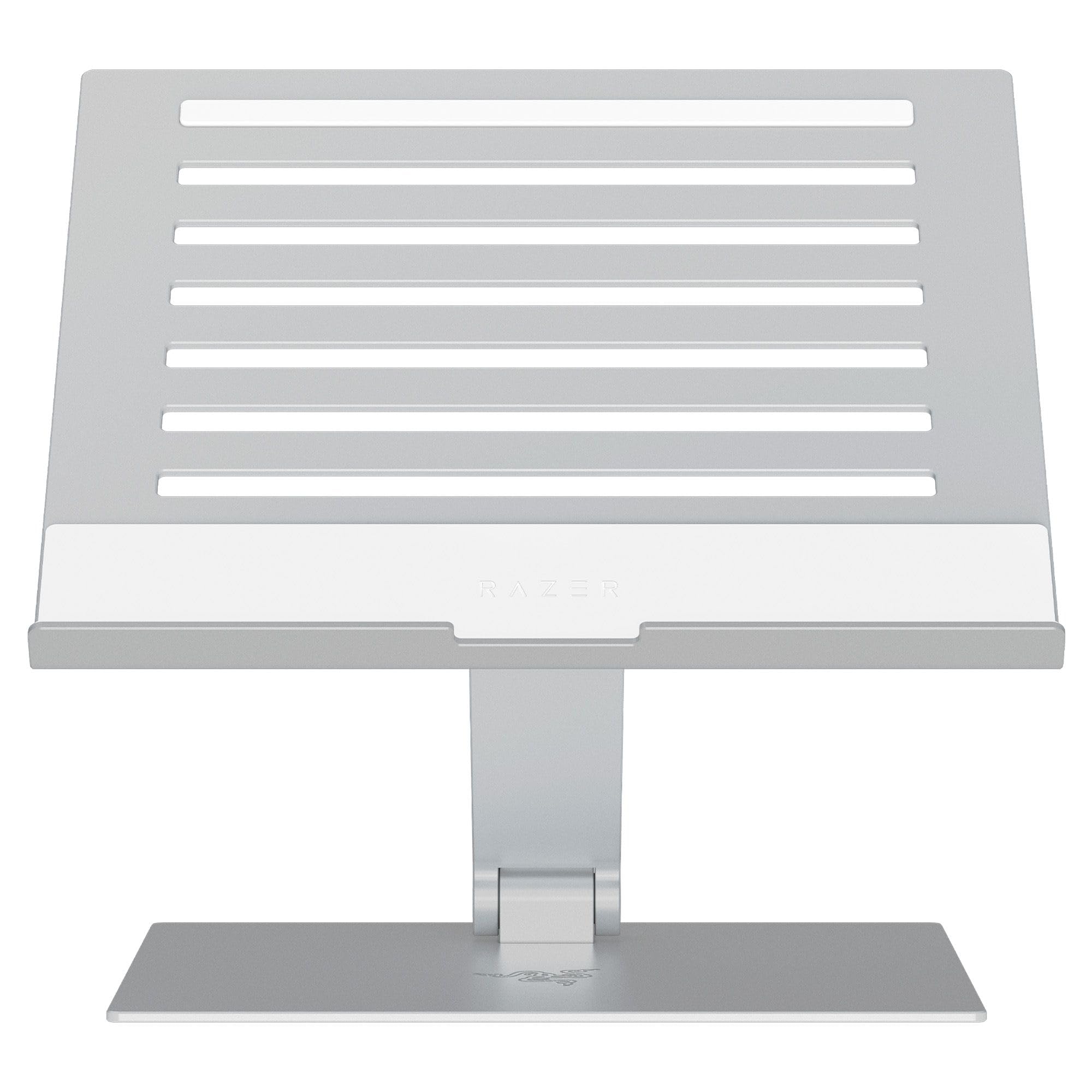 

Razer Adjustable Laptop Stand M Fits laptops and tablets up to 18 inches Height and tilt adjustable laptop stand Mercury White [RC21-02330200-R3M1]