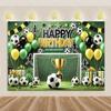 Football Sports Theme, Birthday Party, Decorative Background, Surprise Gift for Boy, Cake Table Banner, Accessories2301