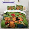 Popeye the Sailor3 Pattern Bedding Quilt Set  Home Decoration  Gift (1 * Duvet Cover + 2 * Pillowcase  Without Core)