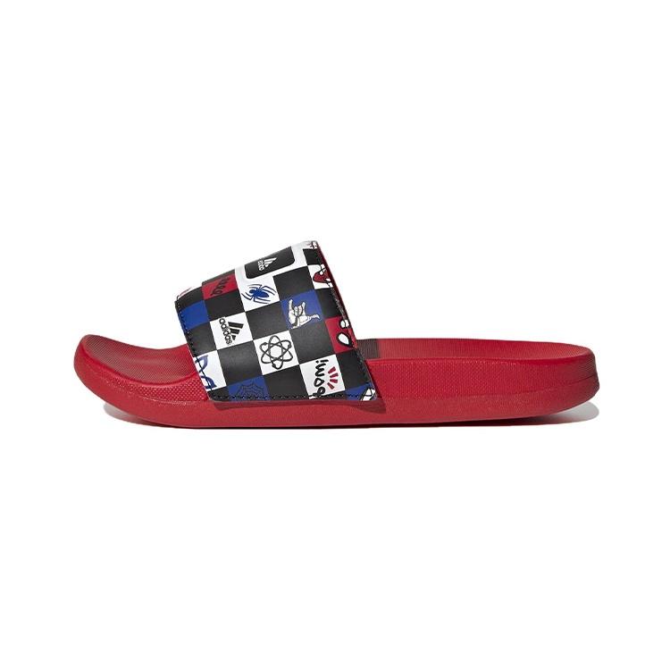 (GS) adidas Adilette Comfort Slide x Disney Spider-Man Checkerboard Kids HP7758 EU 28