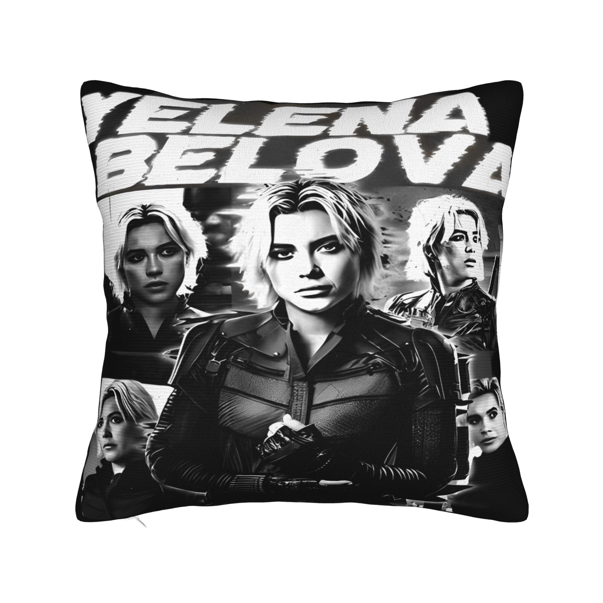 Yelena Belova Pillow Case  Custom Pillow Cover For Chair Sofa Home Decor Retro Trendy Pillowcases 30cmx30cm
