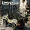 JJRC 1/64 RC Car 1941 JEEP WILLYS 2.4G 4WD RTR Crawler Climbing Scale Military Truck Off-Road Vehicle Toy Gift for Children.