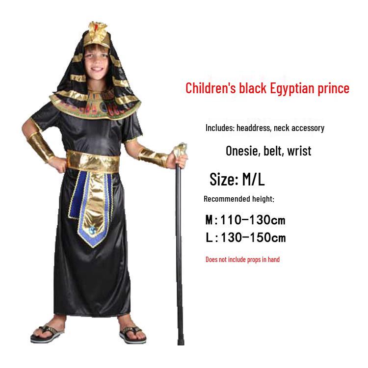 Dětský egyptský a řecký bojovník kostým: Faraon, Kleopatra, Princ, Princezna, Oblečení římské bohyně