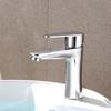 TLXT Gun Gray Hot & Cold Bathroom Basin Faucet