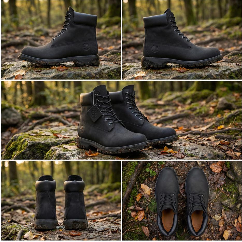 Timberland Stivale Classico Impermeabile 6 Pollici Nero Sneakers da Uomo TB119039-001