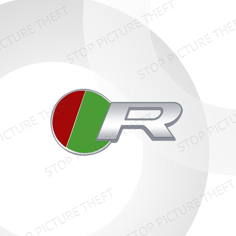 Metal Alloy S R Sport Logo Car Grille Badge Trunk Sticker Decoration Emblem For R-S F-Pace S-Type XE XF XJ XK XJR XFR XEL