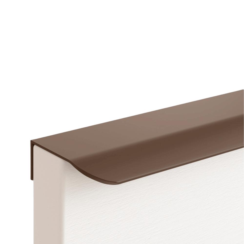 Aluminum Zinc Zinc Alloy Nvisible Cabinet Handles Morandi Color Embedded Wardrobe Handles  Drawer Handle