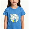 T-shirt Bambino Cartone Animato Simon Super Coniglio 100% Cotone Carina Ragazzi Ragazze Manica Corta Stampa Manga Top Bambini Casual Toddler Estate