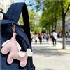 Colgante De Caballo Decoración Moderno Lindo Pony PU Llavero De Cuero Para Bolso De Mujer Llavero Accesorios De Encanto
