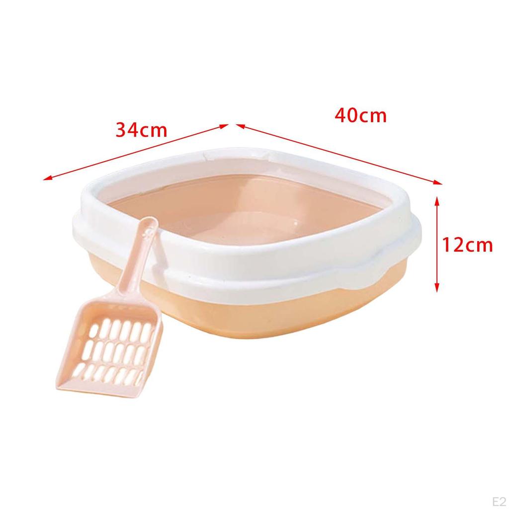 Cat Toilet Easy To Clean Nonstick Stronger Cleaning Detachable Travel for Lawn