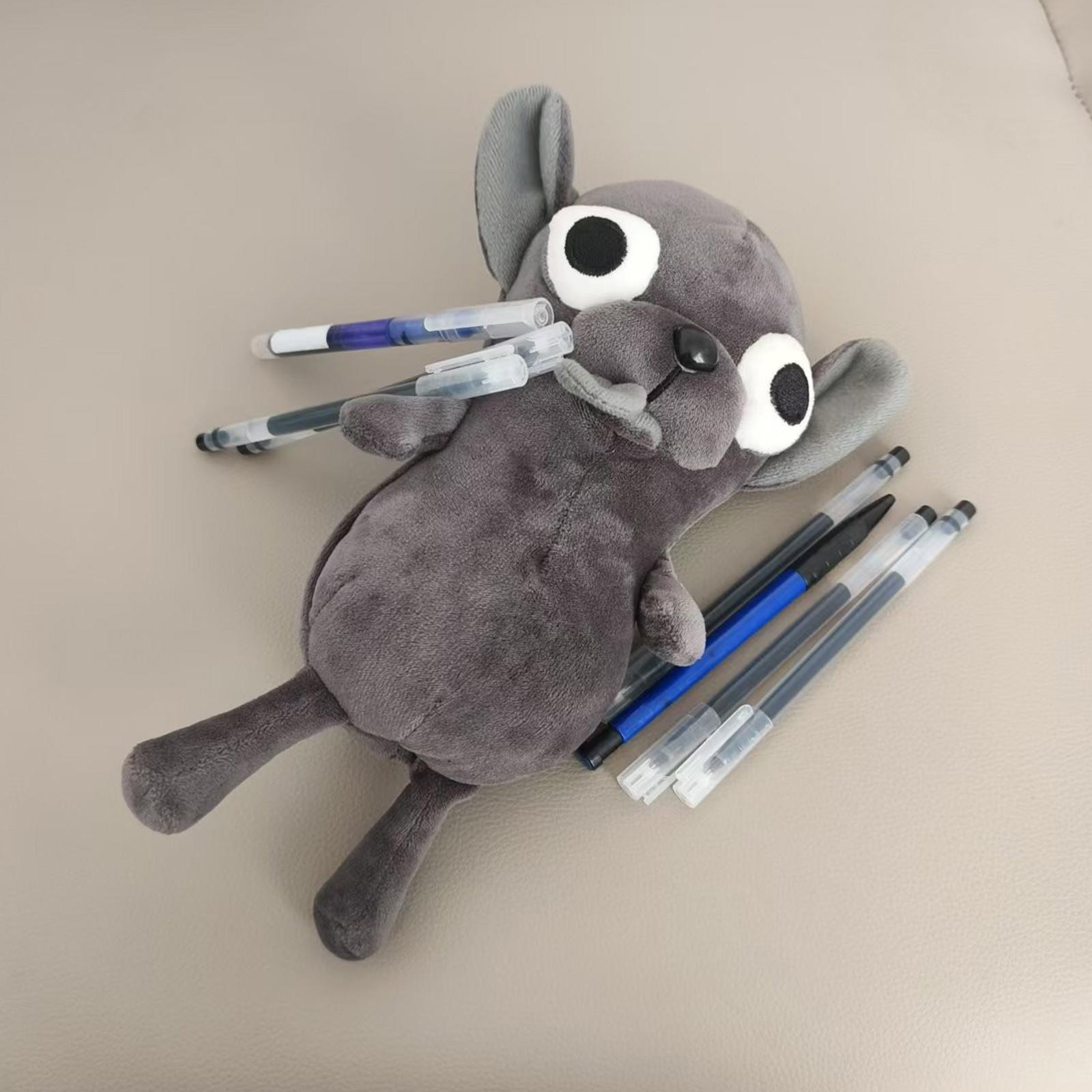 

Plush Pen Bag, Back-to-school Gift, Suitable For Boys And Girls One Size серый