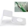 TOPINCN 4Pcs Aquarium Cover Bracket Stainless Steel Fish Glass Cover Clips Fish Lid Holder Support(10mm)