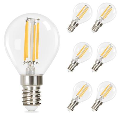 LED Bulb E14 - NETTLIFE - G45 - 2700K (White Hot) - 4W - Lot of 6