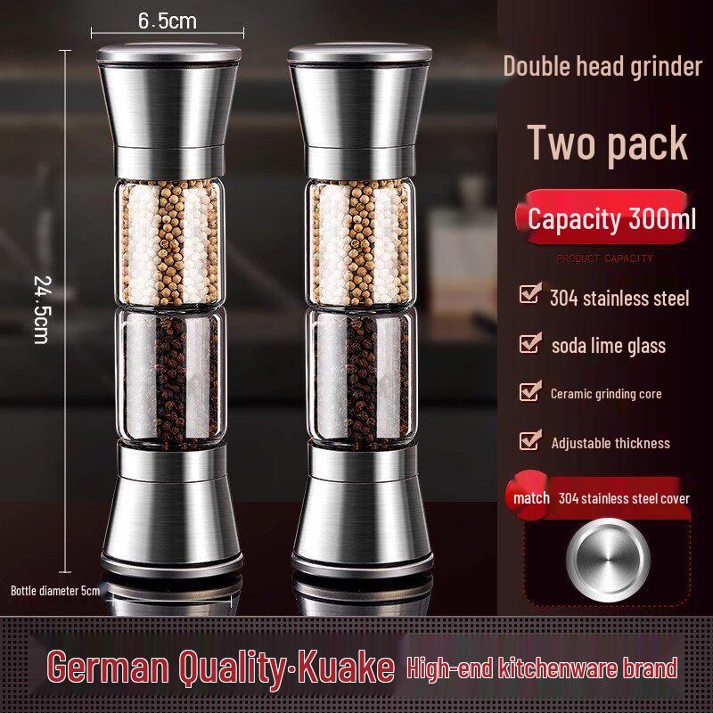 Premium Stainless Steel Manual Spice Grinder