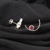 Pink Tourmaline Gemstone Sterling Silver Stud Post Wedding Gift Earrings Jewelry EE-145-15