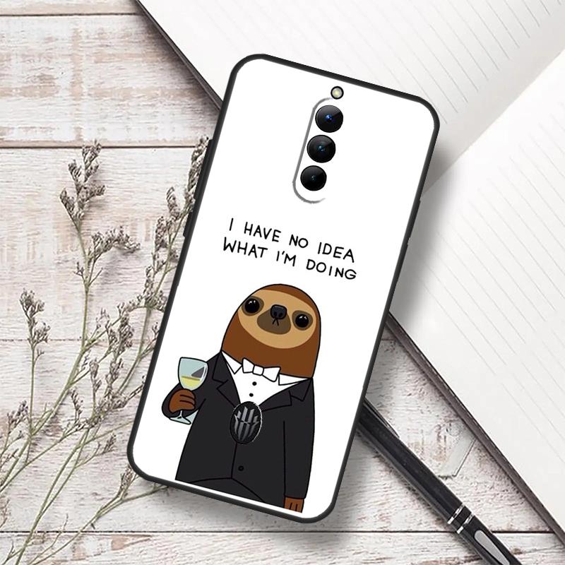Sloth Animal Cute Case For ZTE Nubia RedMagic 10 Air 5G 6 7 6S 7S Pro RedMagic 10S 9S 8S 8 9 10 Pro Plus Cover