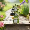 Solar Garden Light Frog Statue Decorative Frog Path Lamps with Lantern Solar Lantern Lights Outdoor Garden for Patio Lawn