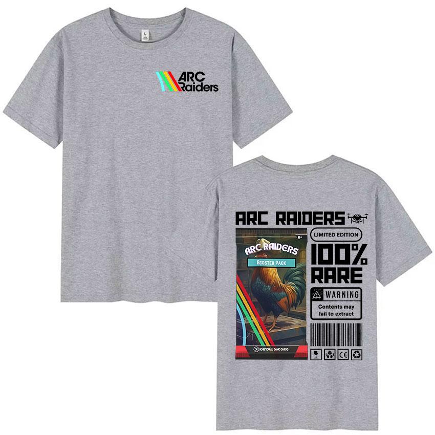 Heißes Spiel Arc Raiders Grafik T-Shirt Herren Damen Vintage Hohe Qualität Mode T-Shirts Lässig 100% Baumwolle Kurzarm T-Shirt