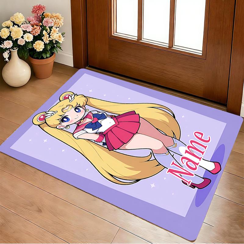 Personalized Name Galaxy Dreamer Living Room Non-Slip Area Rug Soft Carpet for Bedroom Playroom Sofa Office Home Decor Doormat