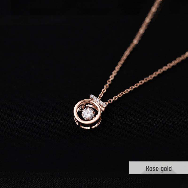 Secretary Kim's Trending Beating Heart Necklace - Light Luxury, Stylish Clavicle Chain with High Design Sense