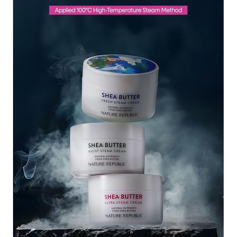 Nature Republic Shea Butter Steam Cream - 3 Types