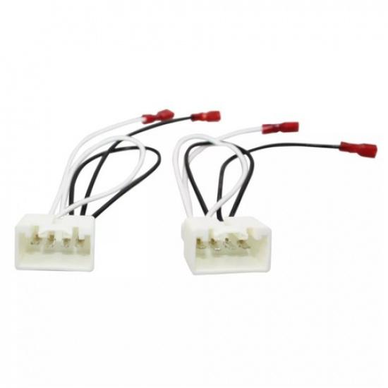 4Pcs Car Speaker Connector Harness Adapter For Ford Edge Mazda 2 3 6 CX5 72-5602