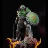 Escala 1/24 Altura 80mm Figura de Resina Guerreiro do Doom Demônio Matador Kit de Modelo Desmontado e Sem Pintura Brinquedo de impressão 3D 1280