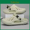 Garden Breathable Casual Clogs Mens Thick Sole Beach Sandals Round Toe Slippers Summer Footwear
