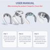 Portable Smart Neck Massager USB Charging for Cervical Pain Relief for Neck PainElectric Deep Tissue Massager for Neck