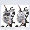 Baby Stroller Organizer Bag, Large Capacity Cartoon Print Mummy Bag, Portable Hanging Storage Caddy with Bottle Holder for Travel