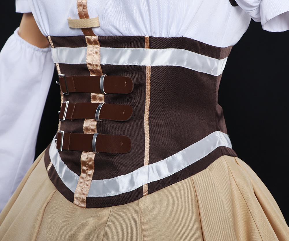 Magical Girl Madoka Tomoe Asami Combat Cosplay Costume - Halloween Women's Two-Dimensional Suit