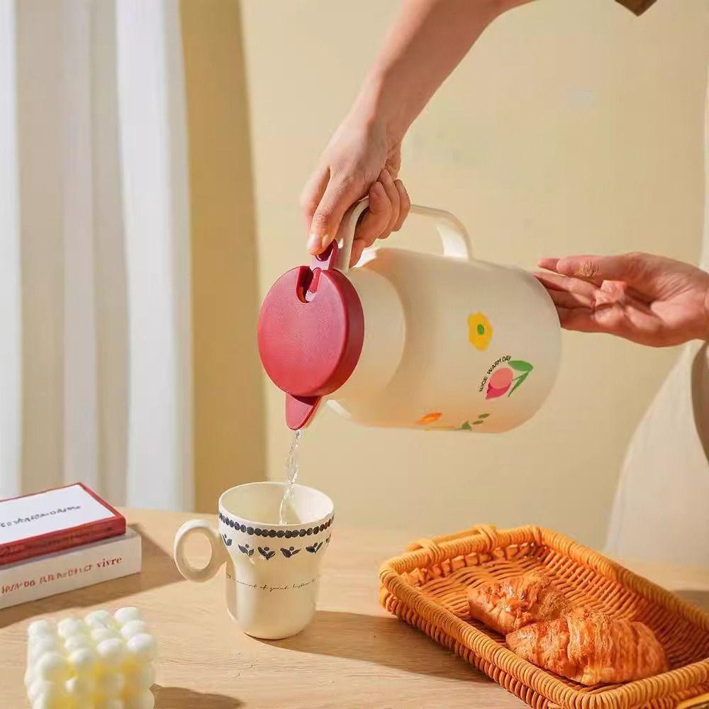 Glass Liner Household Thermos Pot Large Capacity Hot Water Kettle Boiling Water Bottle  Home