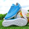 Mens Soccer Shoes Outdoor Training Ultralight TF/FG Professional Soccer Sneakers Anti Slip Field Training Futsal Football Boots