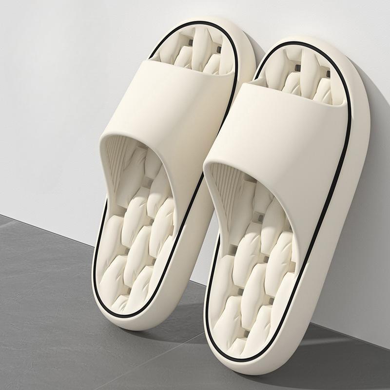 

Летние домашние тапочки для ванной с мягкой подошвой, непромокаемые 44-45 белый