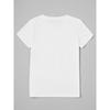 European sizes Cute Cartoon Cat Design for Phone Lovers, Featuring a Printed Round-Neck Short-Sleeve T-Shirt, Perfect for Women'S Wear