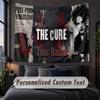Custom Name Text Tapestry,The Cure Decorative Wall Hanging, Background Tapestry For Home Bedroom