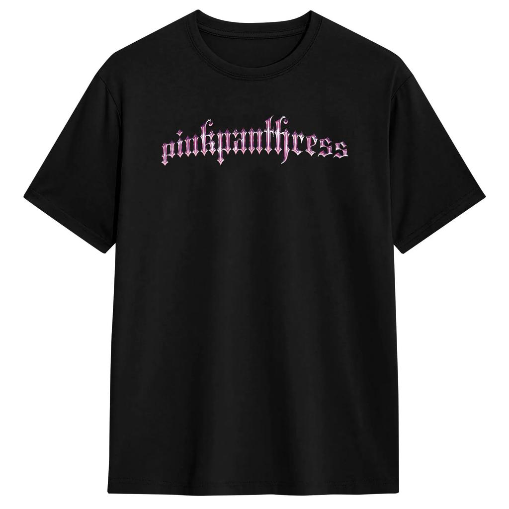 Funny Singer Pinkpantheres Tshirt For Men Crewneck Cotton T Shirt Short Sleeve Tees Original Clothing