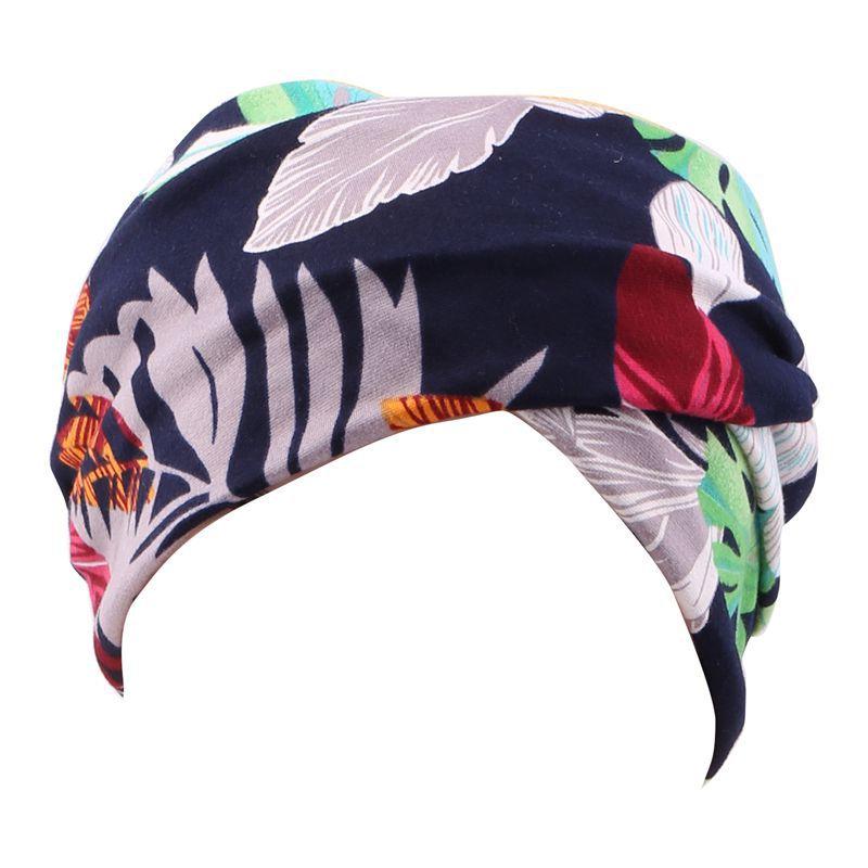 Factory Custom Boho Cotton Elastic Headband Women Summer Head Wrap Sports Yoga Headband Hair Bands Hair Accessories