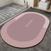 TRP Door Mats Balcony Kitchen Bathroom Toilet Door Mats Bathroom Absorbent and Quick-drying Soft Mats