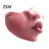 Home Celebration Accessories Latex Halloween Half Face Masque for Adults, Scary Horror Party Comfortable Cushion with Elastic Strap Cosplay, Carnival