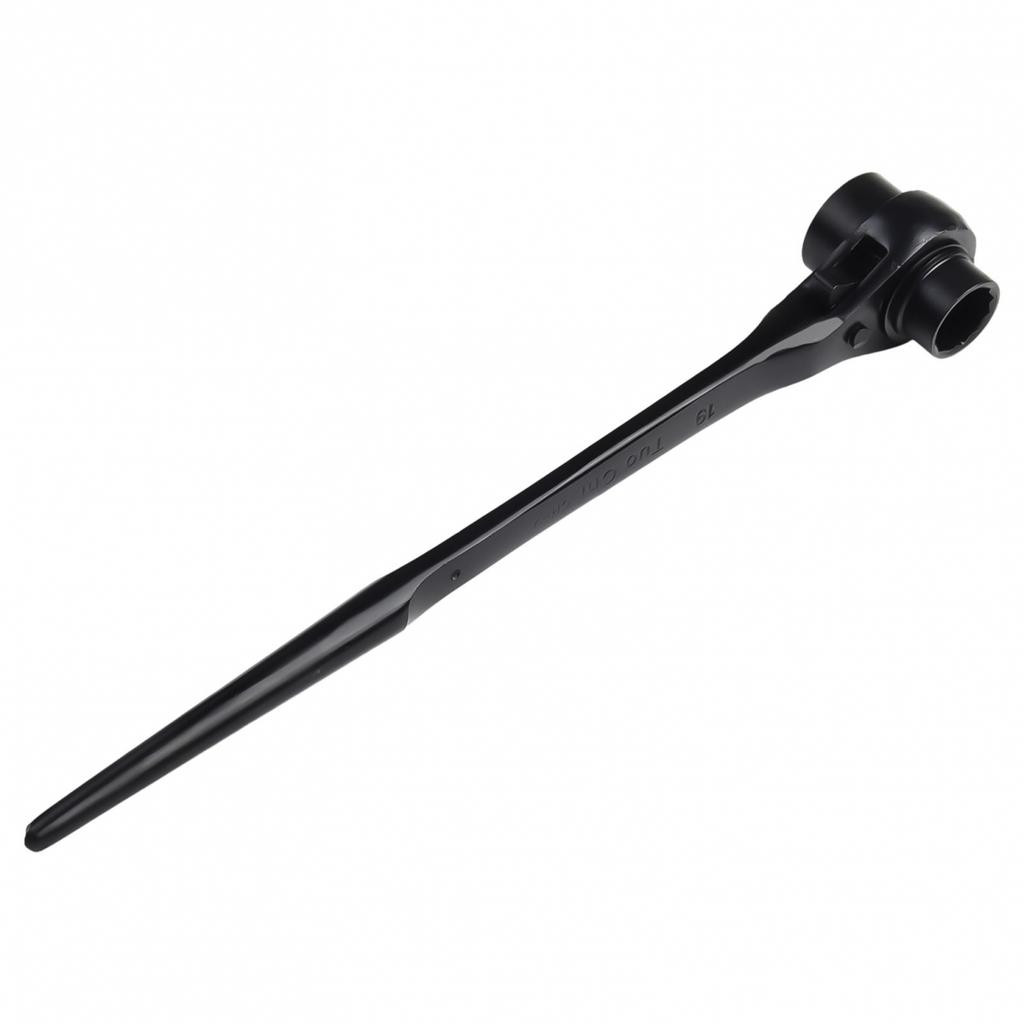 Ratchet Wrench 240-415mm Length Black For Machine Maintenance