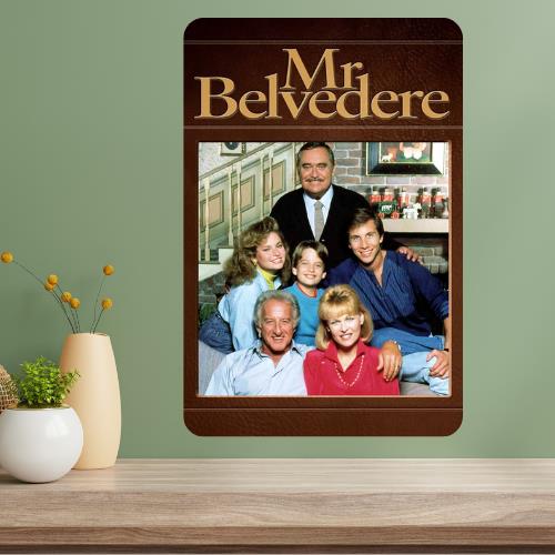 Mr Belvedere Classic TV Show Metal Poster Sign 20x30cm(7.8x11.8inch)