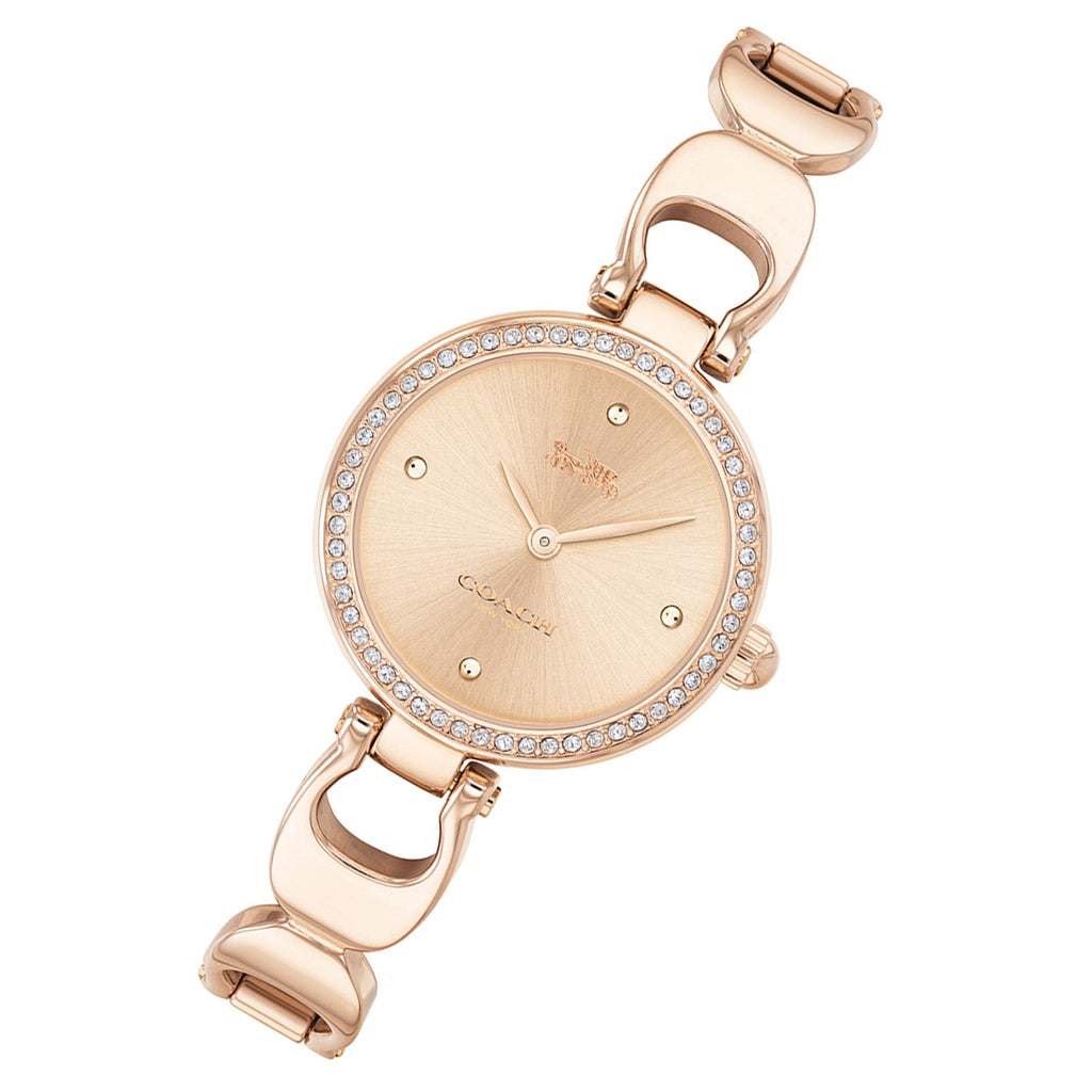 Coach Park Signature Roségold Zifferblatt Roségold Stahlarmband Uhr für Damen - 14503172